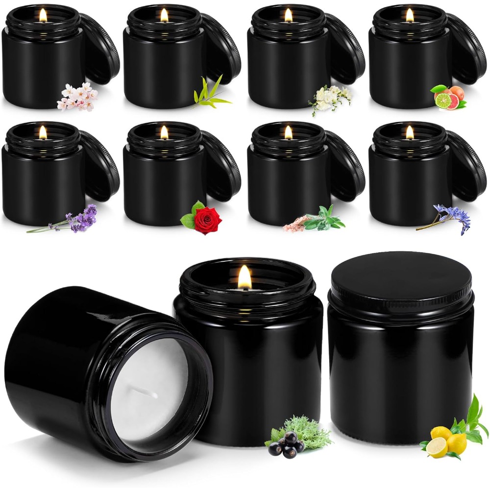 Home Fragrance Jar - 50 Pcs Mini Mason Jar Candles