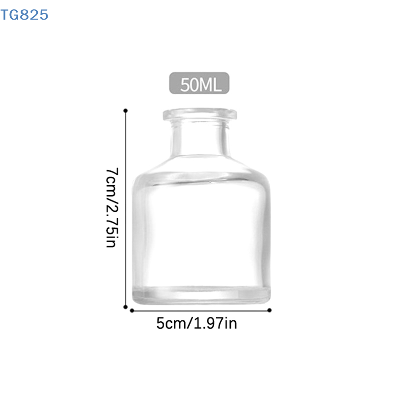Home Fragrance Units - 【AN】1Pcs 50ml Home Fragrance Diffuser Bottle