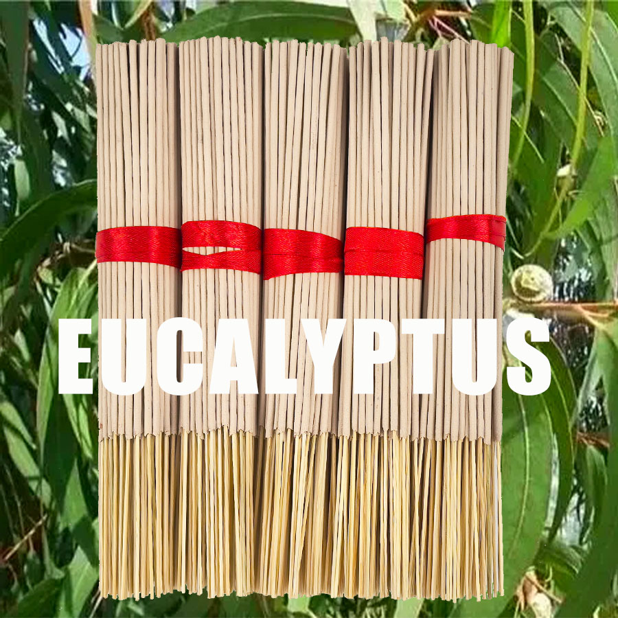 Home Fragrance Eucalyptus - High-Quality Natural Bamboo Eucalyptus Incense Sticks