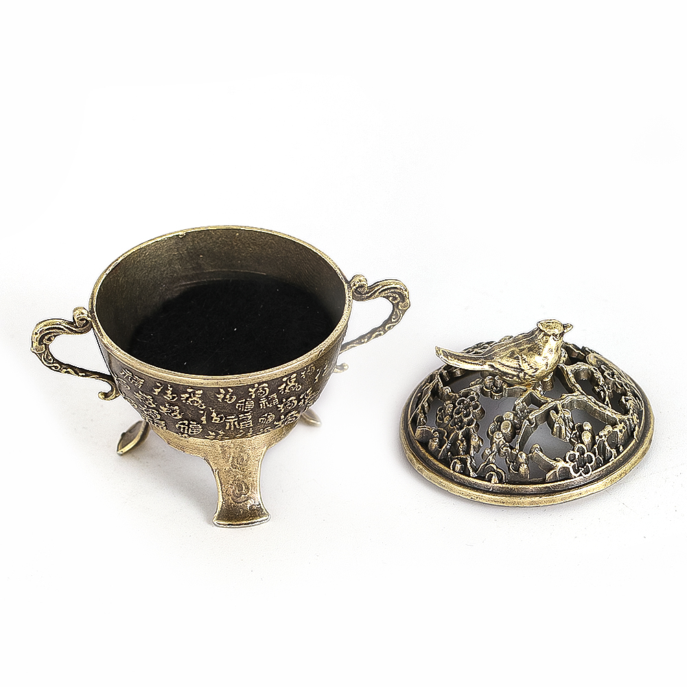 In Home Fragrance Products - Chinese Traditional Incense Burner Retro Alloy