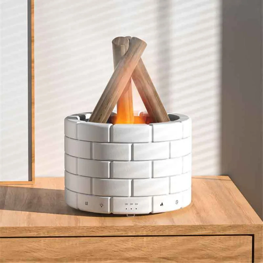 In Home Fragrance Products - Mini Campfire Aroma Diffuser 250ml Humidifier