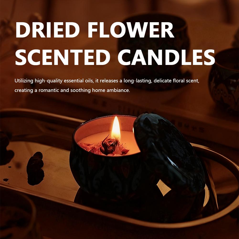 Aromatherapy Candles Flower Fr - Home Fragrance Jar recensione e prezzo