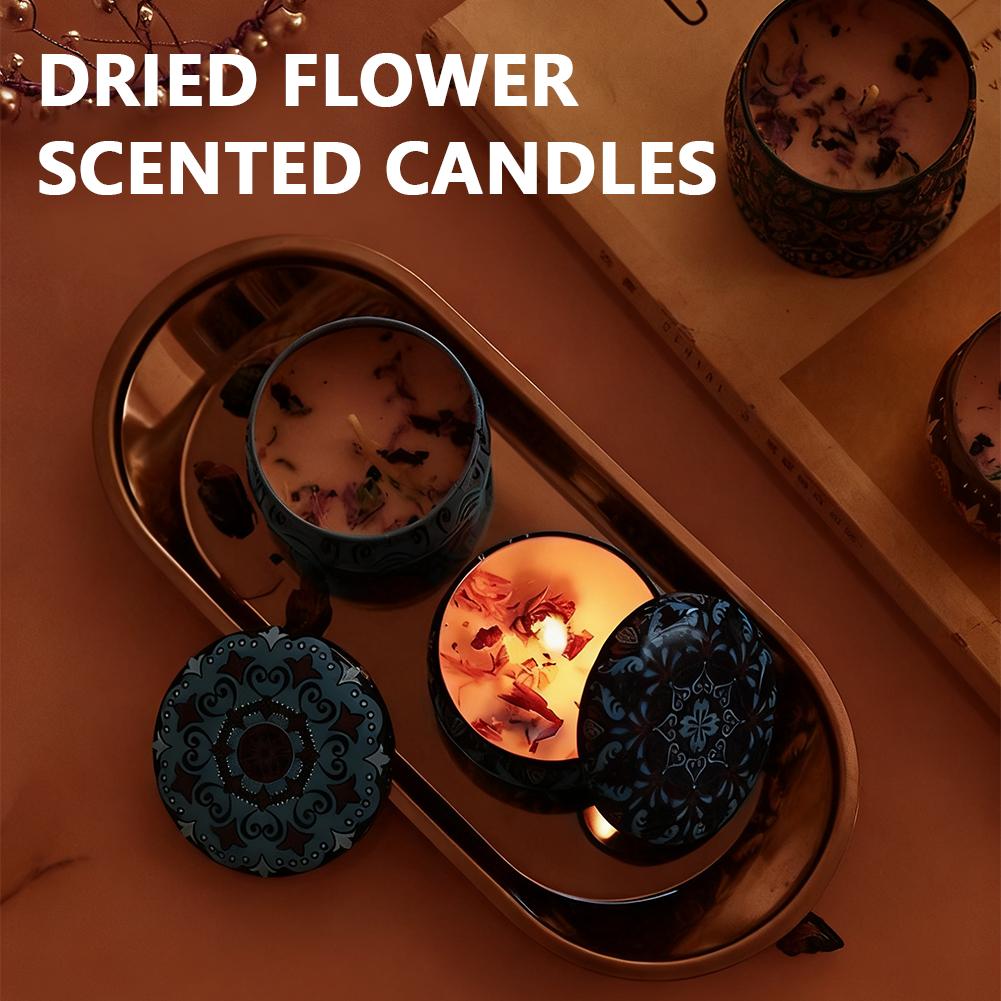 Aromatherapy Candles Flower Fr - Home Fragrance Jar recensione e prezzo
