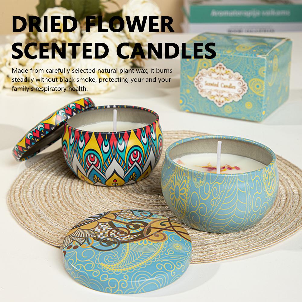 Aromatherapy Candles Flower Fr - Home Fragrance Jar recensione e prezzo