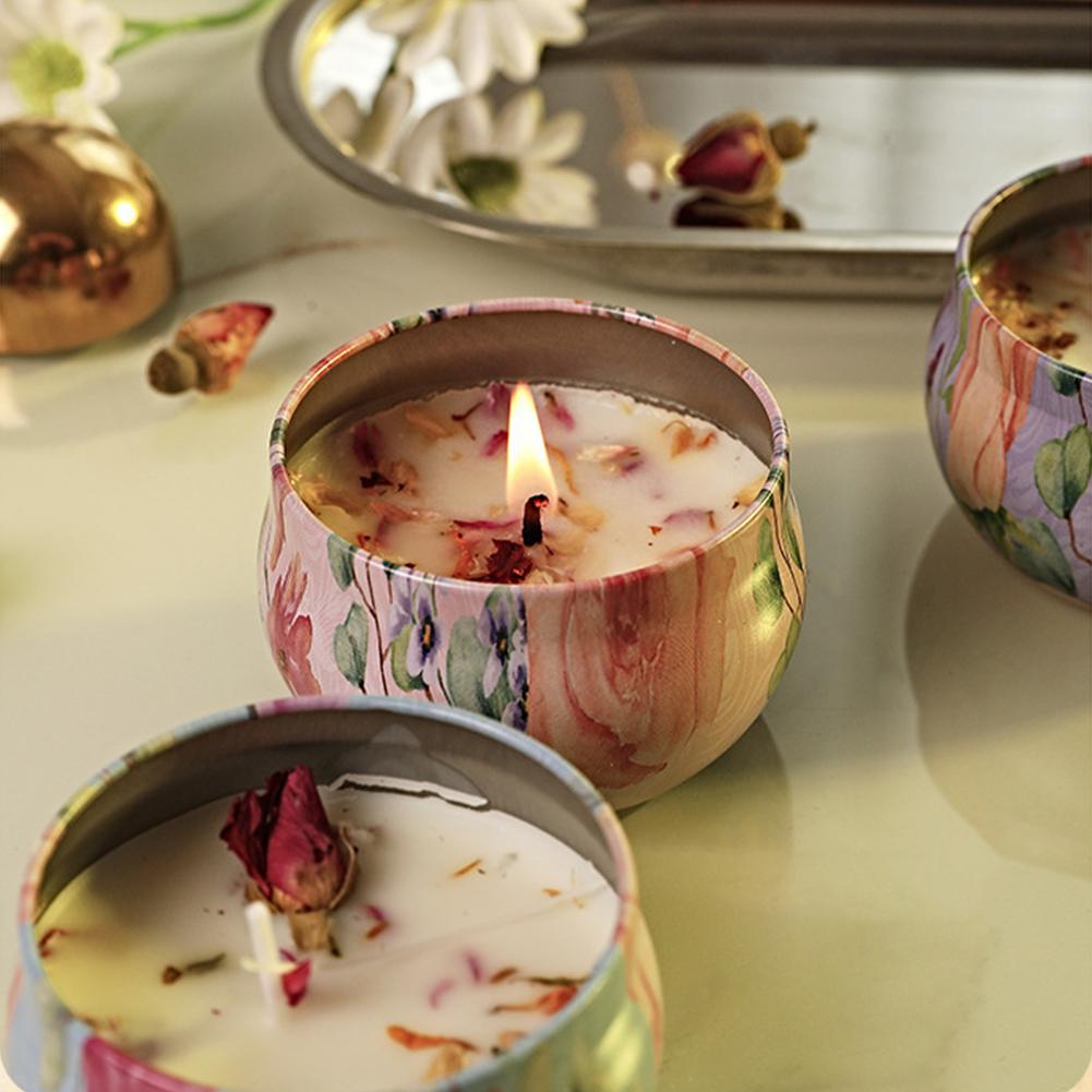 Aromatherapy Candles Flower Fr - Home Fragrance Jar recensione e prezzo