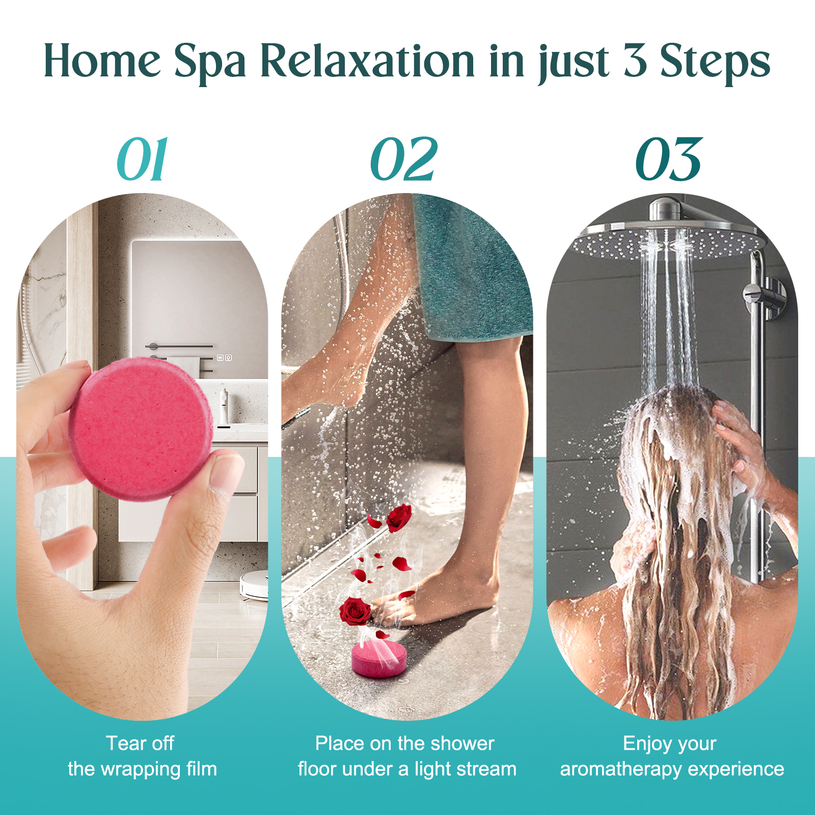 Shower Steamers Aromatherapy - - Home Fragrance Eucalyptus recensione e prezzo