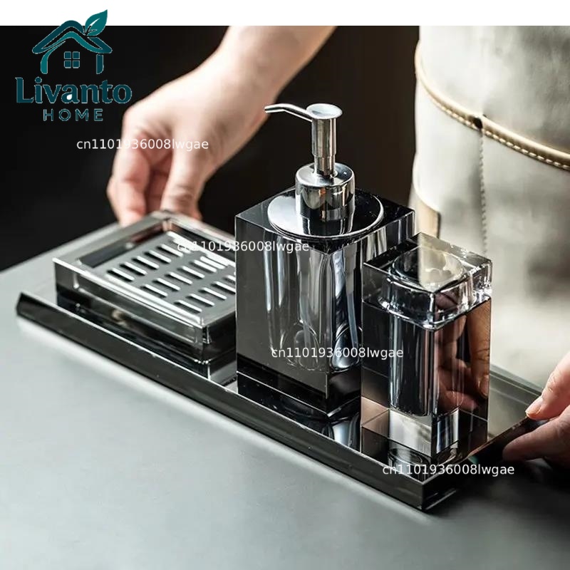 Crystal Glass Bathroom Accesso - Home Fragrance Jar recensione e prezzo