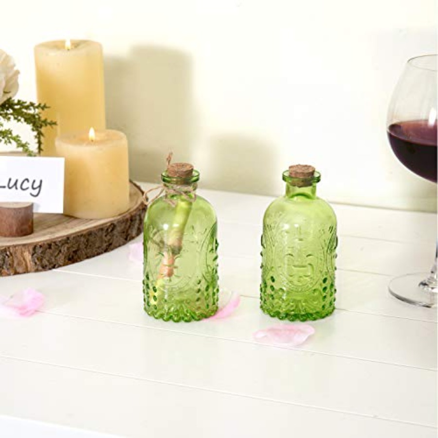 Vintage Embossed Green Glass S - Reed Diffuser Set recensione e prezzo