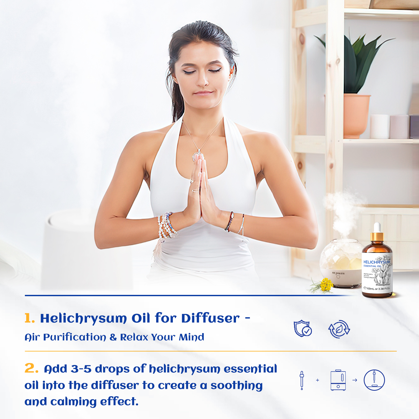 HIQILI 100ml Essential Oil, 10 - Home Fragrance Units recensione e prezzo