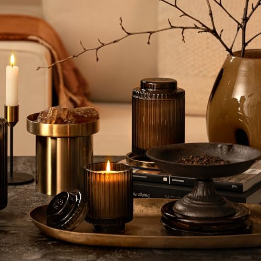 Candle Amber Scented Candles G - Amber Jar Candle recensione e prezzo