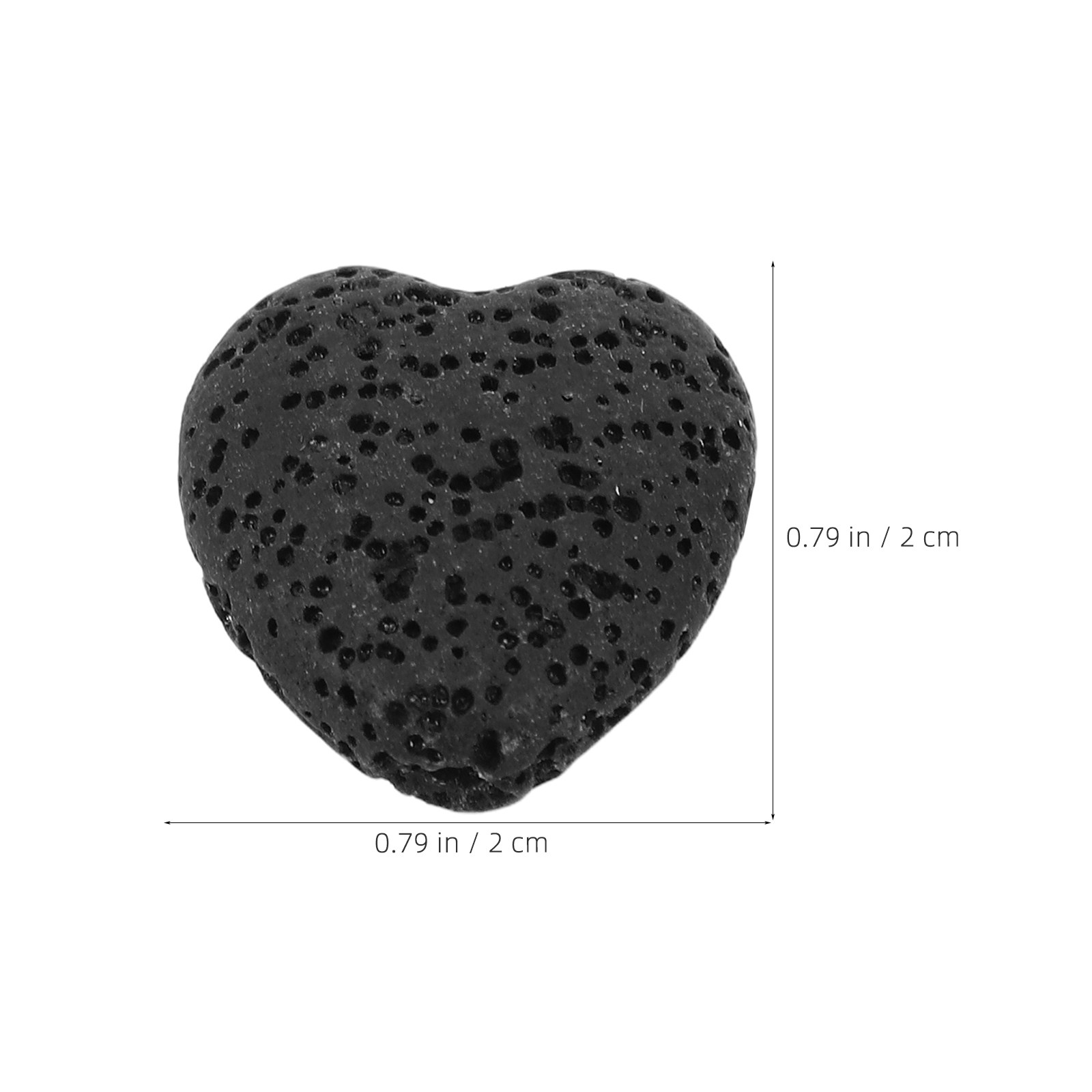 20Pcs Heart Volcanic Lava Rock - Home Fragrance Oil Diffuser recensione e prezzo