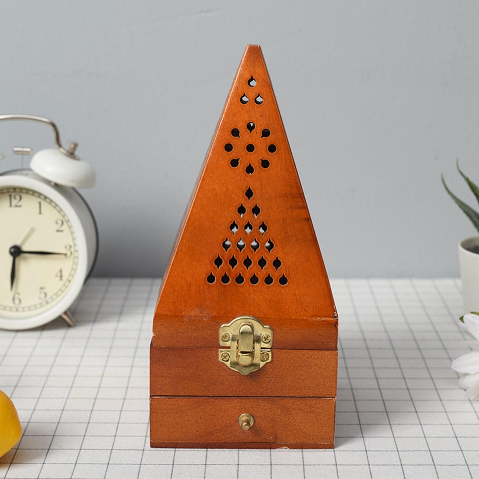 Wood Incense Cone Holders Hand - Home Fragrance Gift Box recensione e prezzo