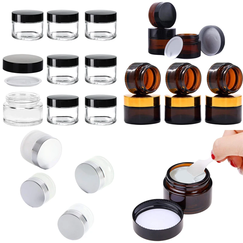5Pcs 5g-100g Mini Amber Round  - Amber Jar Candle recensione e prezzo