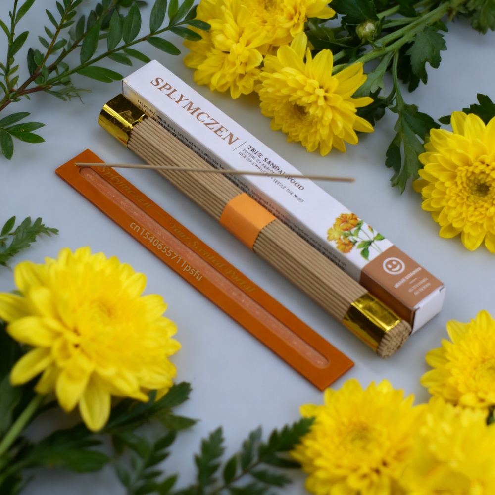 Natural Sandalwood Incense 91  - Home Fragrance Gift Box recensione e prezzo