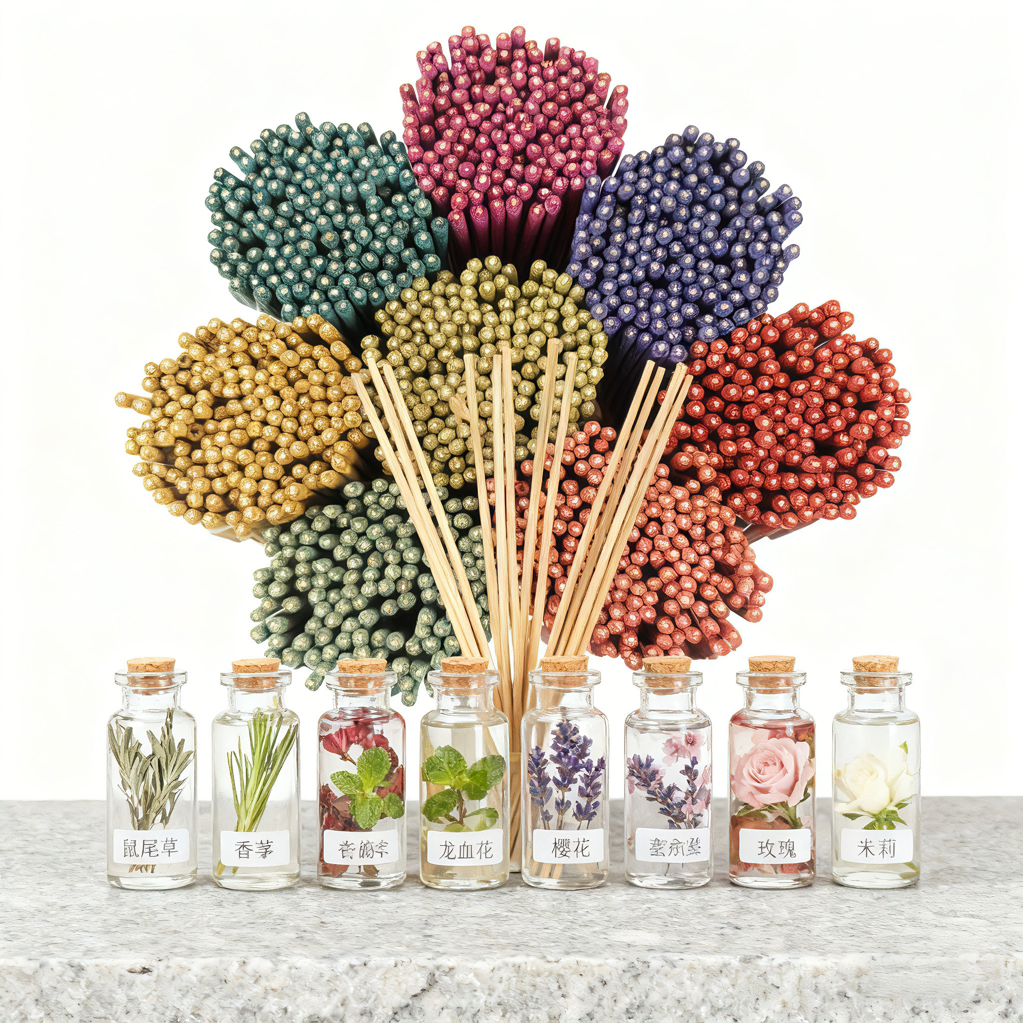8 Sets of High-Quality 208-Pie - Home Fragrance Lemongrass recensione e prezzo