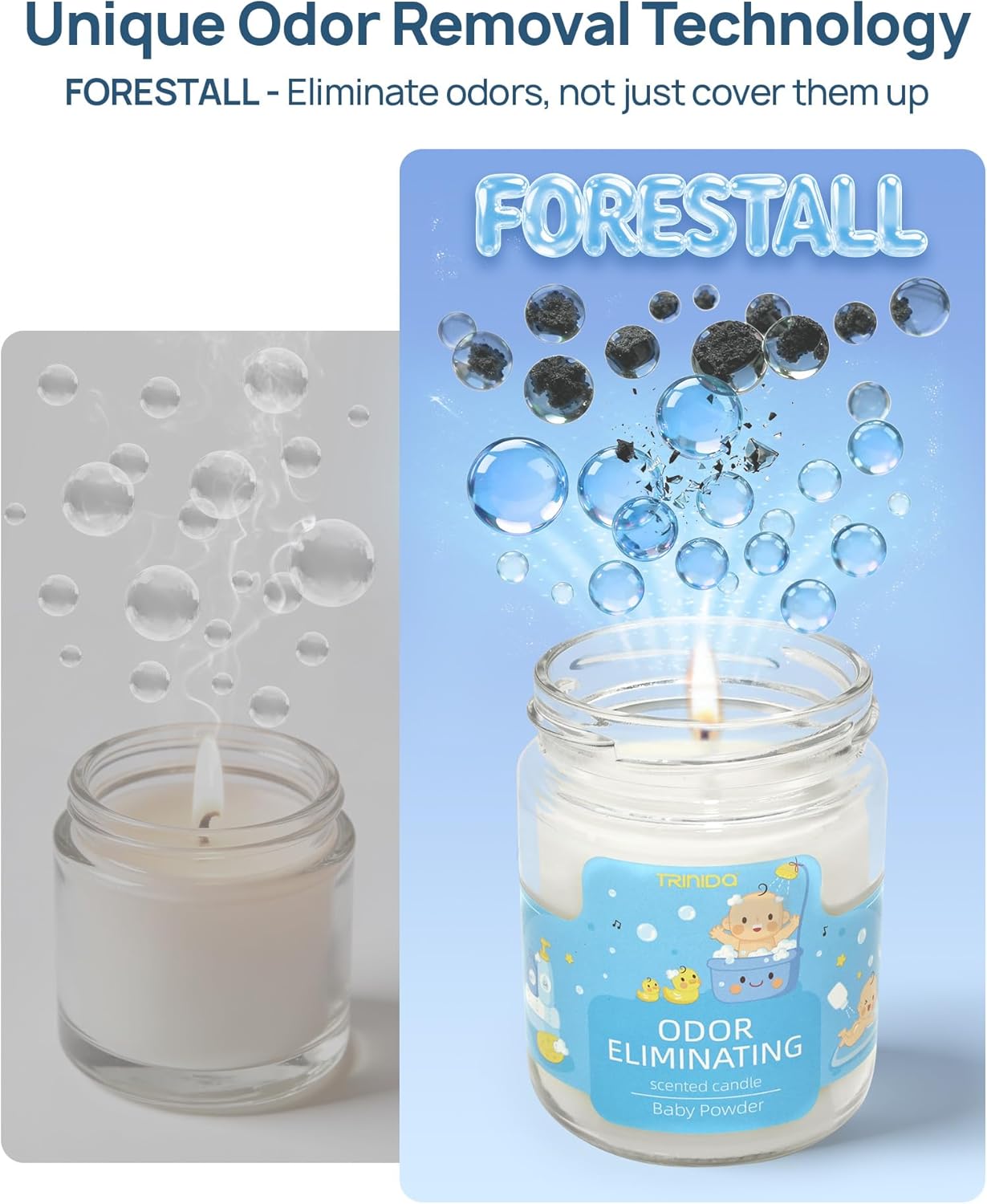 Baby Powder Scented Odor Elimi - In Home Fragrance Products recensione e prezzo