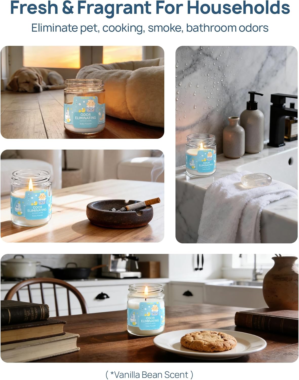 Baby Powder Scented Odor Elimi - In Home Fragrance Products recensione e prezzo