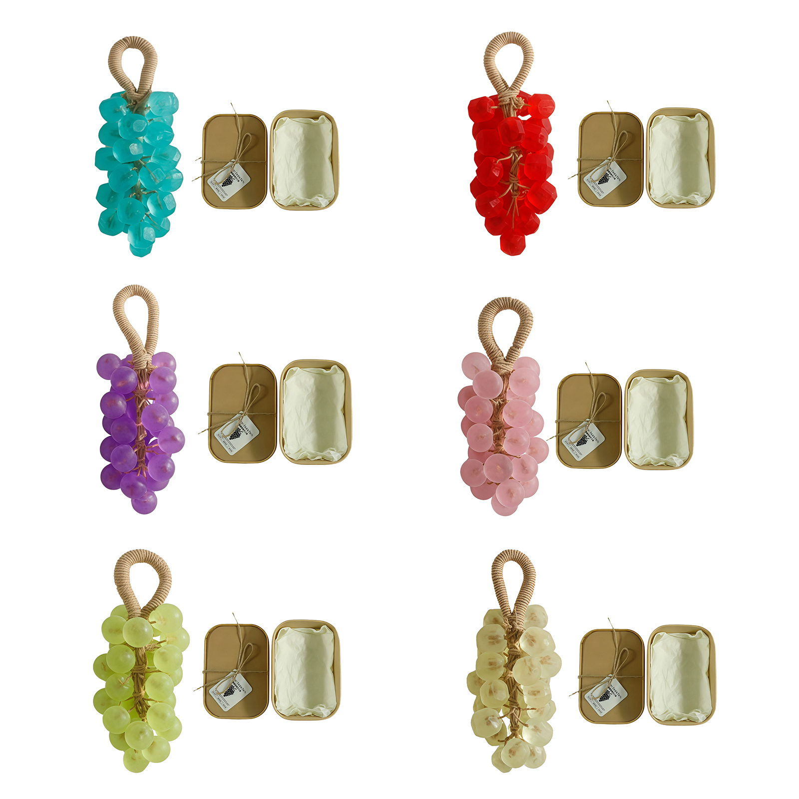 Grape Handmade Soap Natural DI - Home Fragrance Gift Box recensione e prezzo
