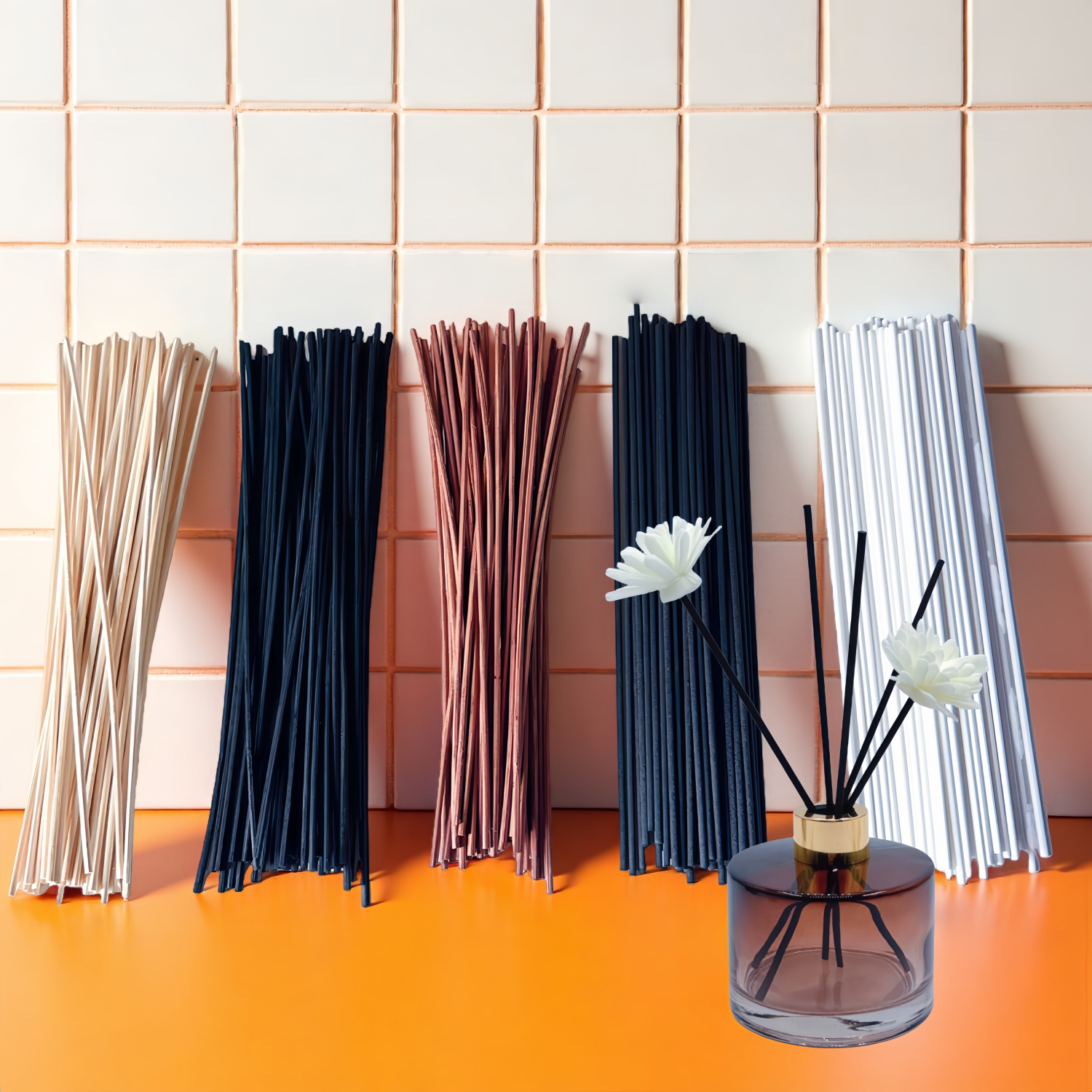 50 Pieces of Natural Wood Ratt - Reed Diffuser Set recensione e prezzo