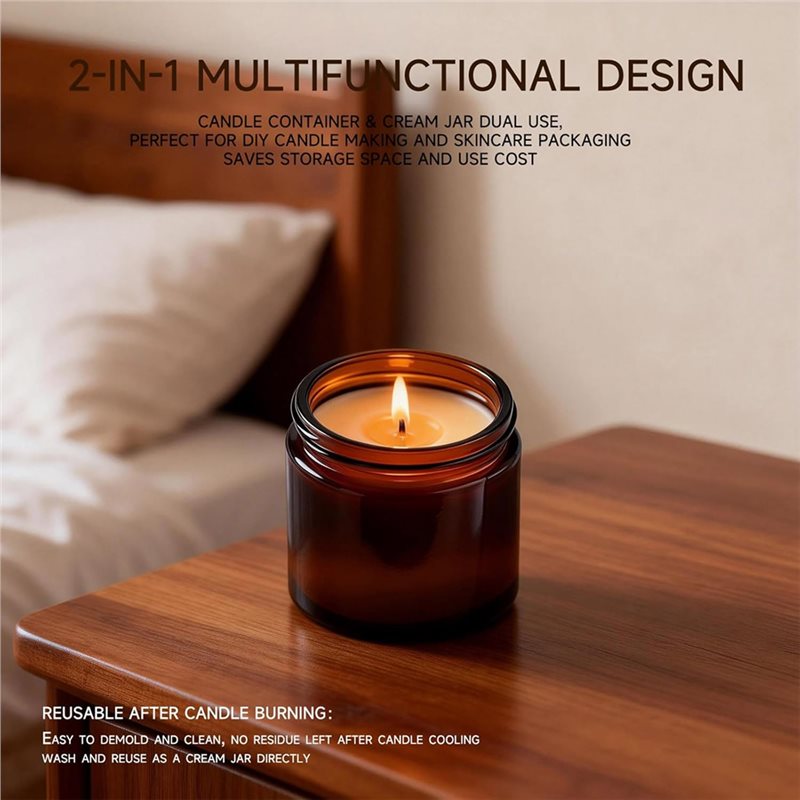 【THANKSGIVING DAY】For Homemade - Amber Jar Candle recensione e prezzo