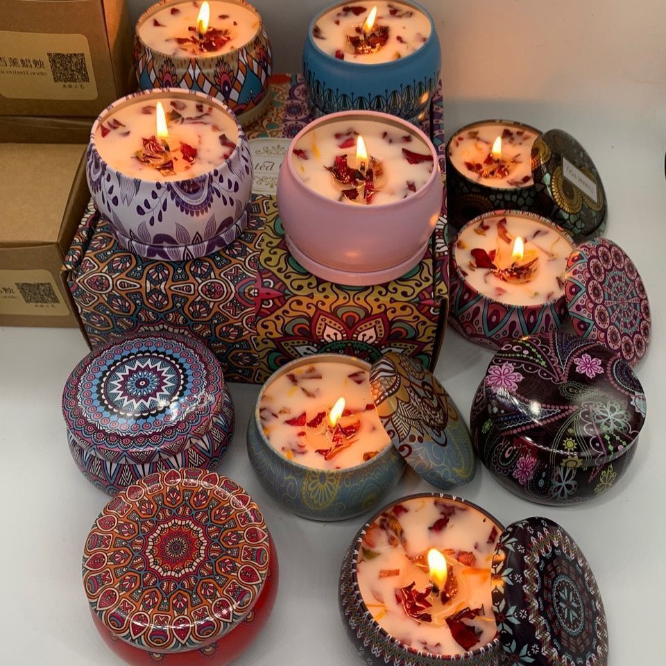 1PCS Vintage Can Candles Soy W - Home Fragrance Jar recensione e prezzo