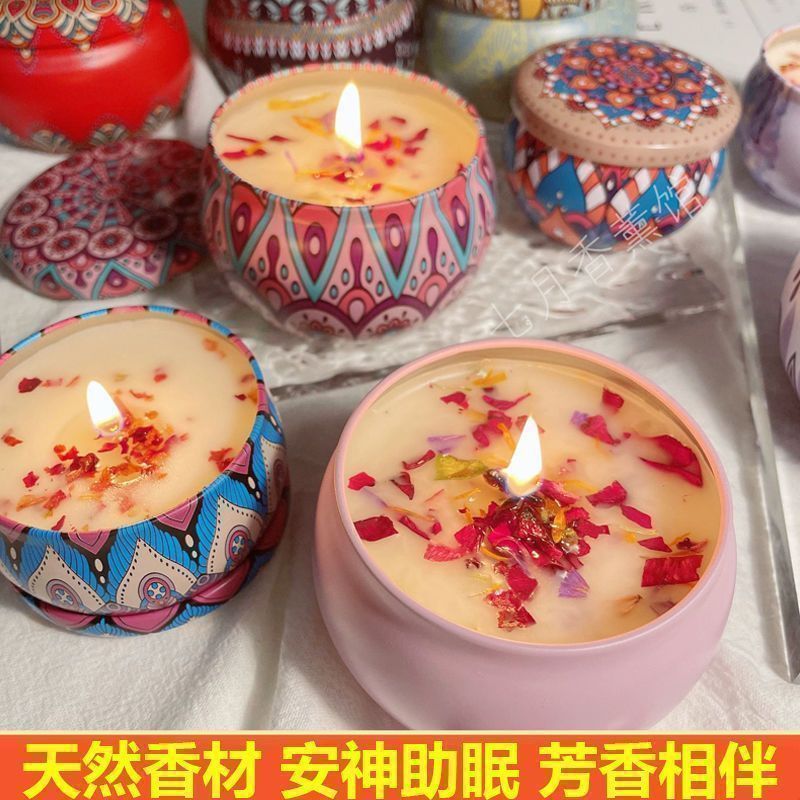 1PCS Vintage Can Candles Soy W - Home Fragrance Jar recensione e prezzo