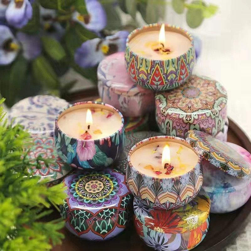 1PCS Vintage Can Candles Soy W - Home Fragrance Jar recensione e prezzo