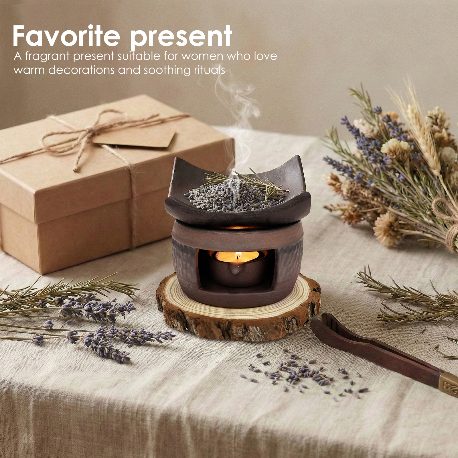 Ceramic Aromatherapy Tea Stove - Wax Melt Burner recensione e prezzo