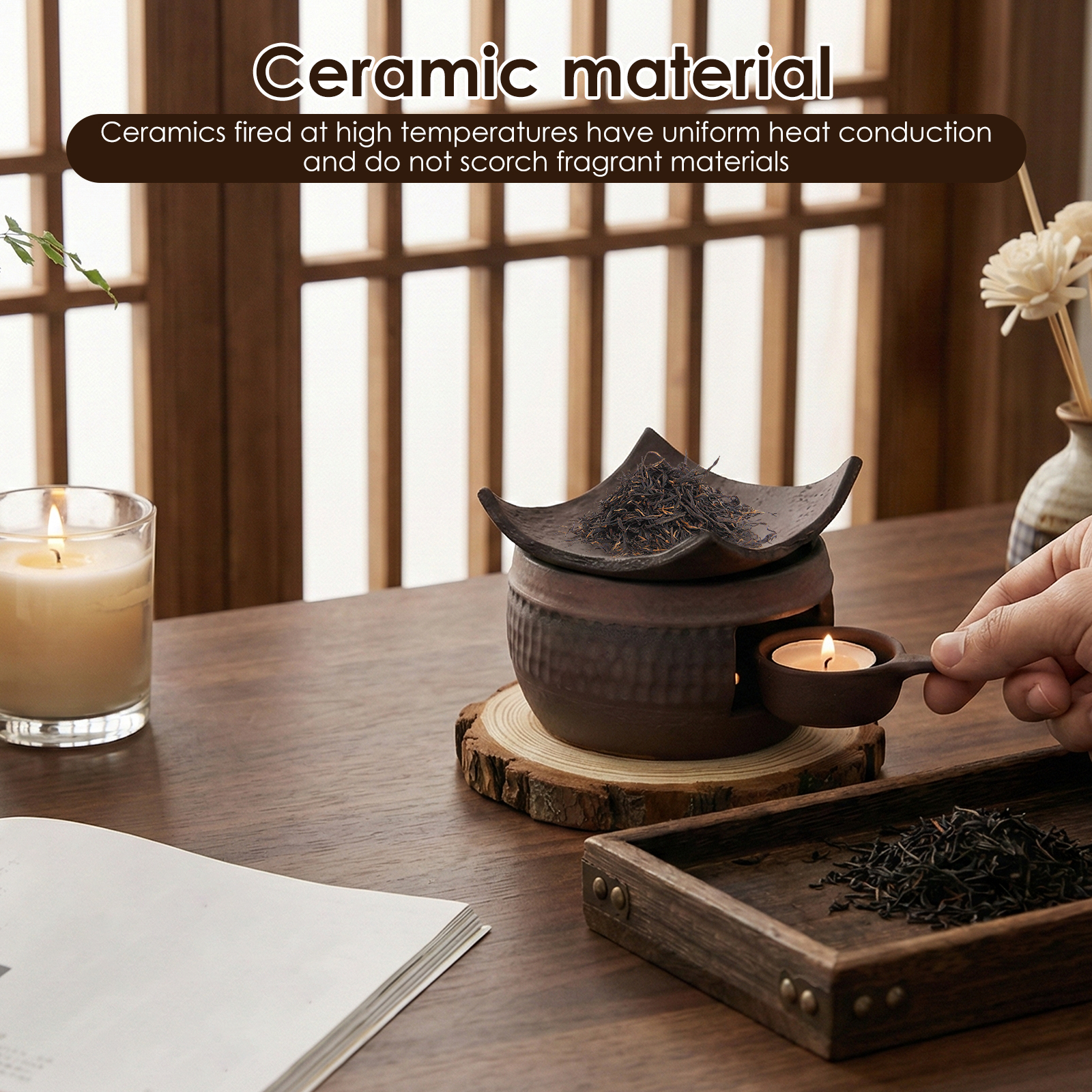Ceramic Aromatherapy Tea Stove - Wax Melt Burner recensione e prezzo