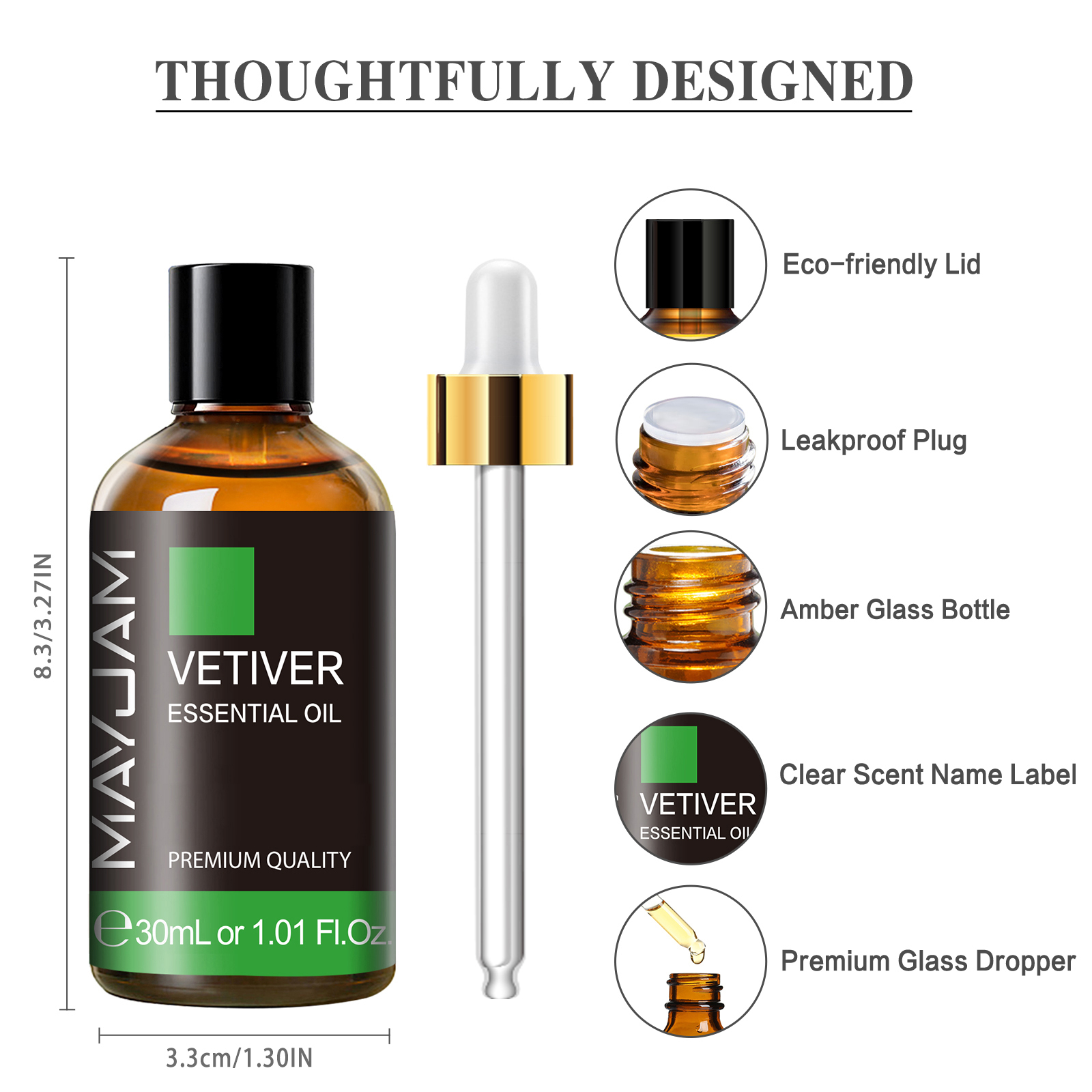 MAYJAM 30ML Essential Oils Vet - Home Fragrance Eucalyptus recensione e prezzo