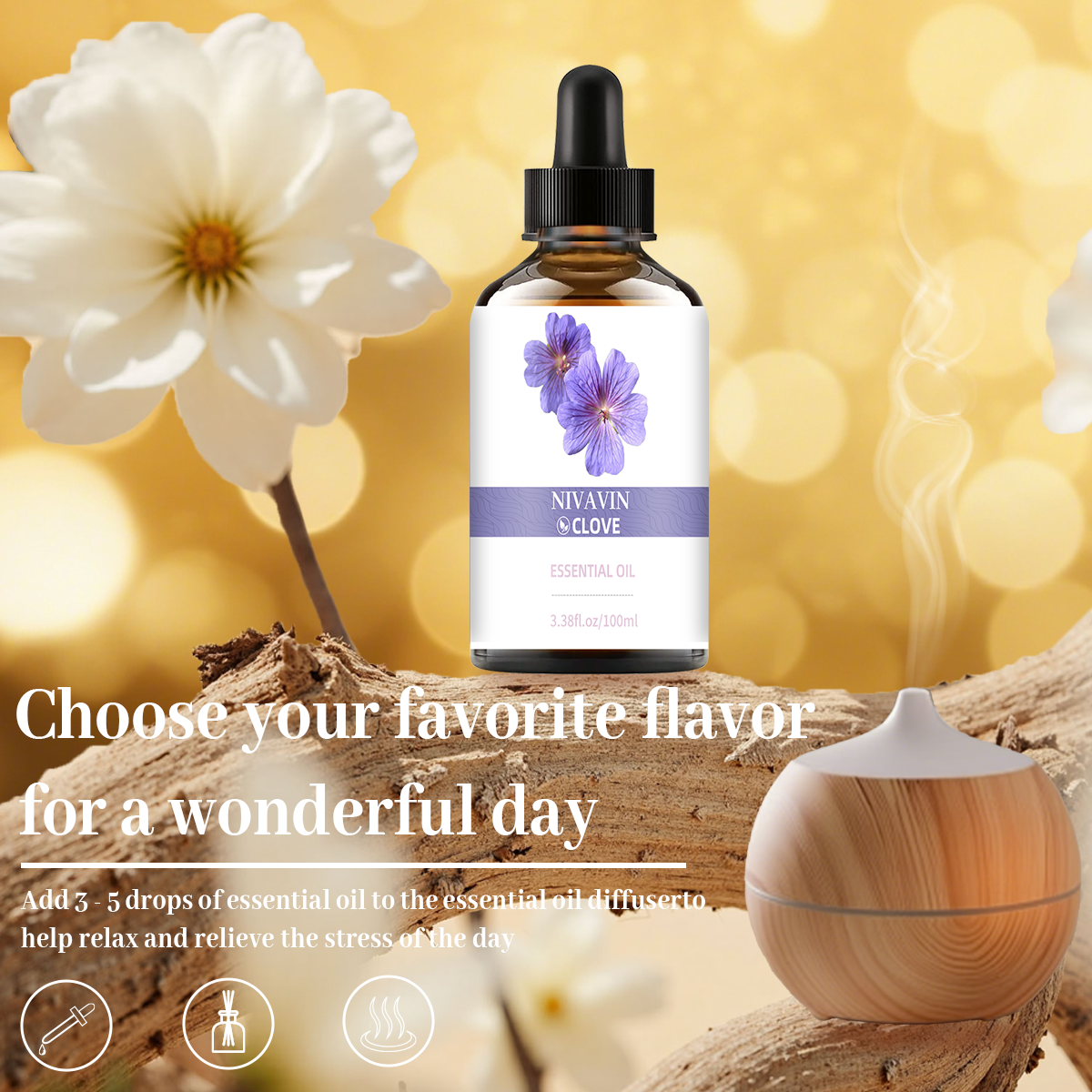 NIVAVIN 30ml/60ml/00ml Clove e - Home Fragrance Units recensione e prezzo