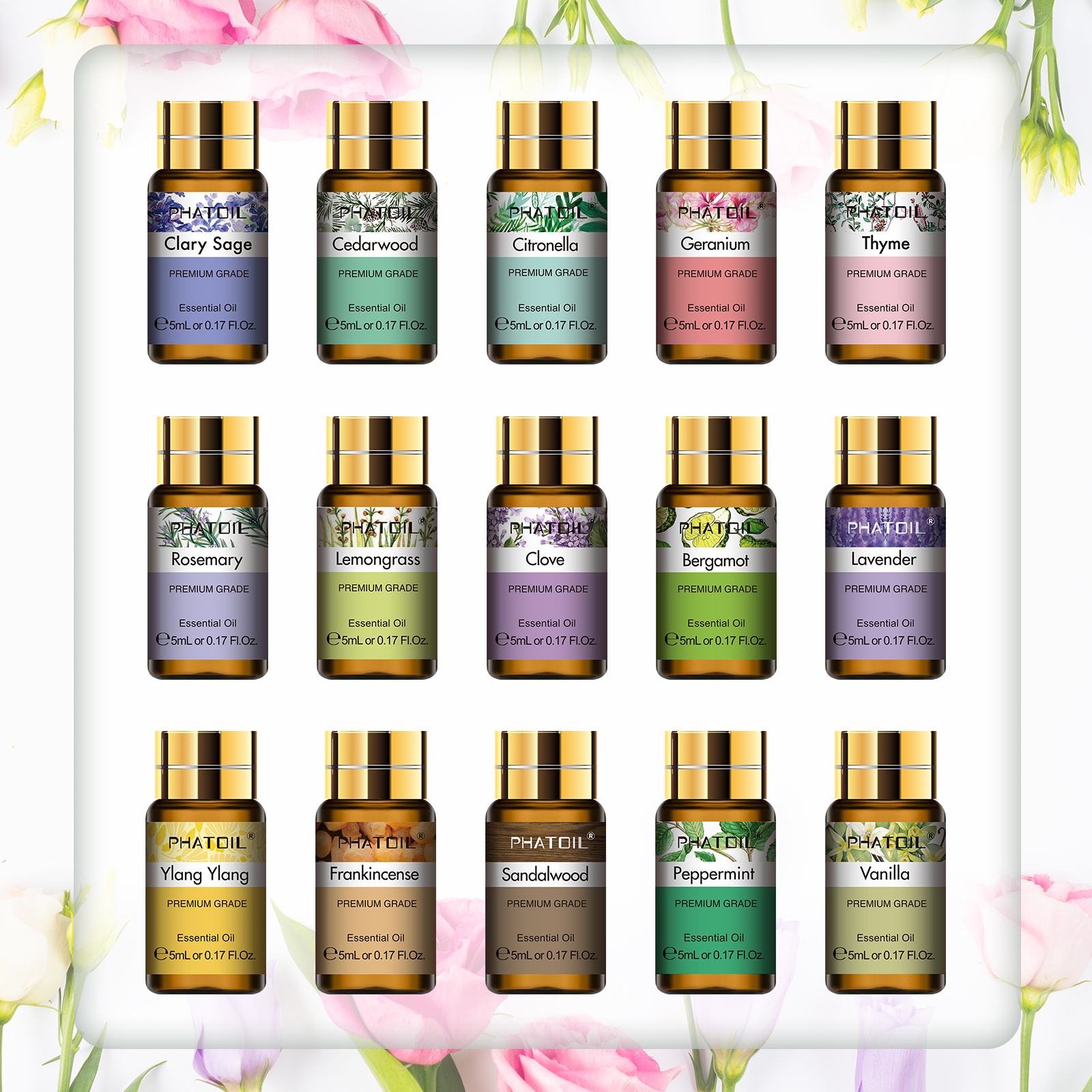 PHATOIL 15 Bottles Essential O - Home Fragrance Lemongrass recensione e prezzo