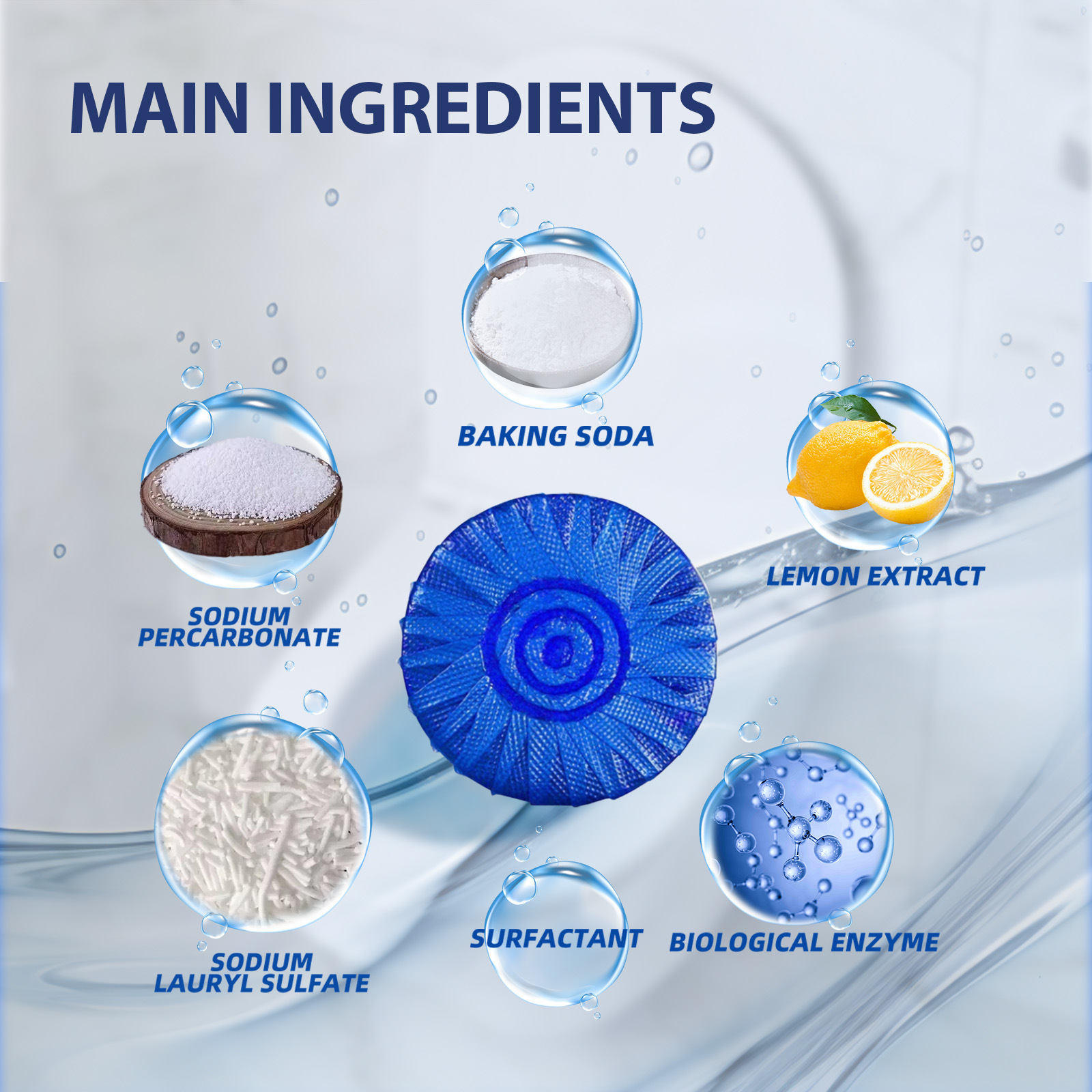 12Pcs Toilet Cleaner Toilet Cl - In Home Fragrance Products recensione e prezzo