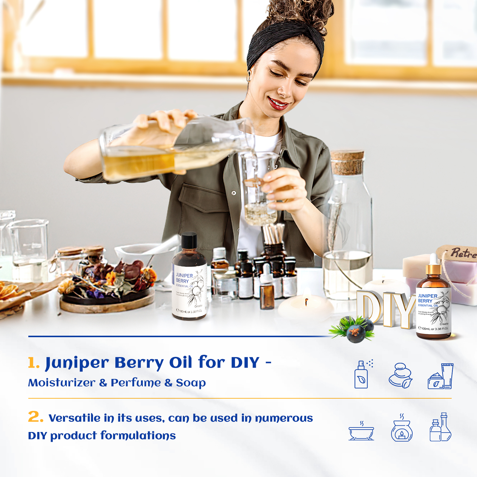 HIQILI 100ml Essential Oil, 10 - Home Fragrance Units recensione e prezzo