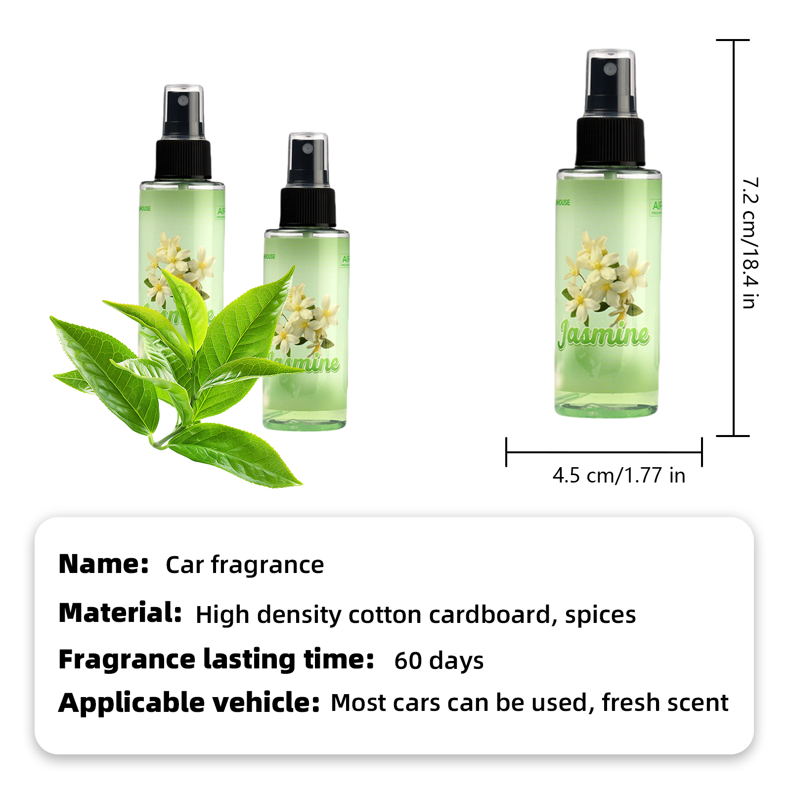 100ml JASMINE-Scented Hand-Spr - Home Fragrance Jasmine recensione e prezzo