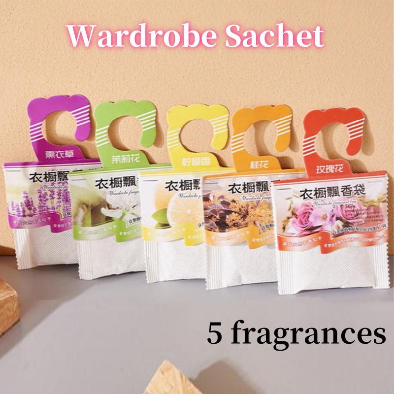 5pcs Wardrobe Fragrance Sachet - Home Fragrance Jasmine recensione e prezzo