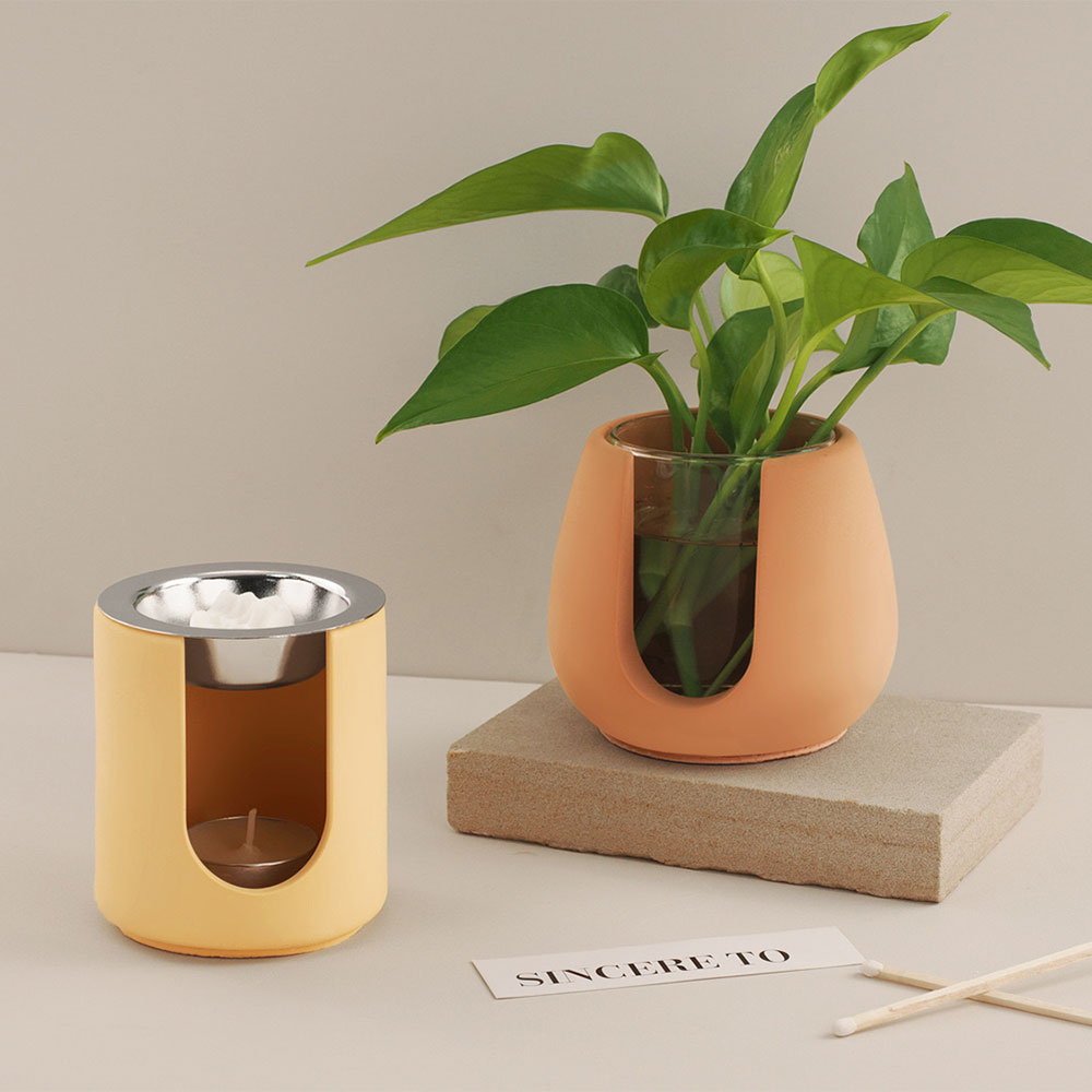 Cylindrical Incense Burner Sil - Wax Melt Burner recensione e prezzo