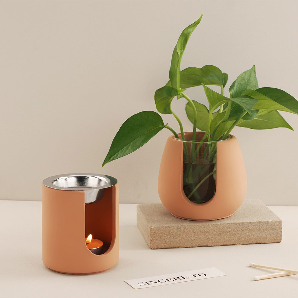 Cylindrical Incense Burner Sil - Wax Melt Burner recensione e prezzo