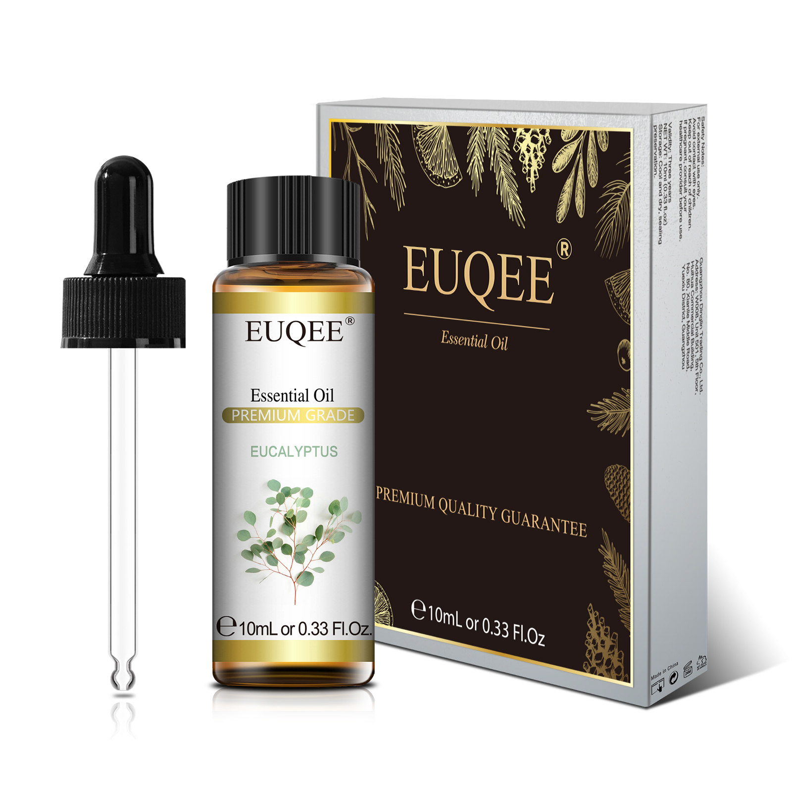 EUQEE 10ml Pure Essential Oil  - Home Fragrance Eucalyptus recensione e prezzo
