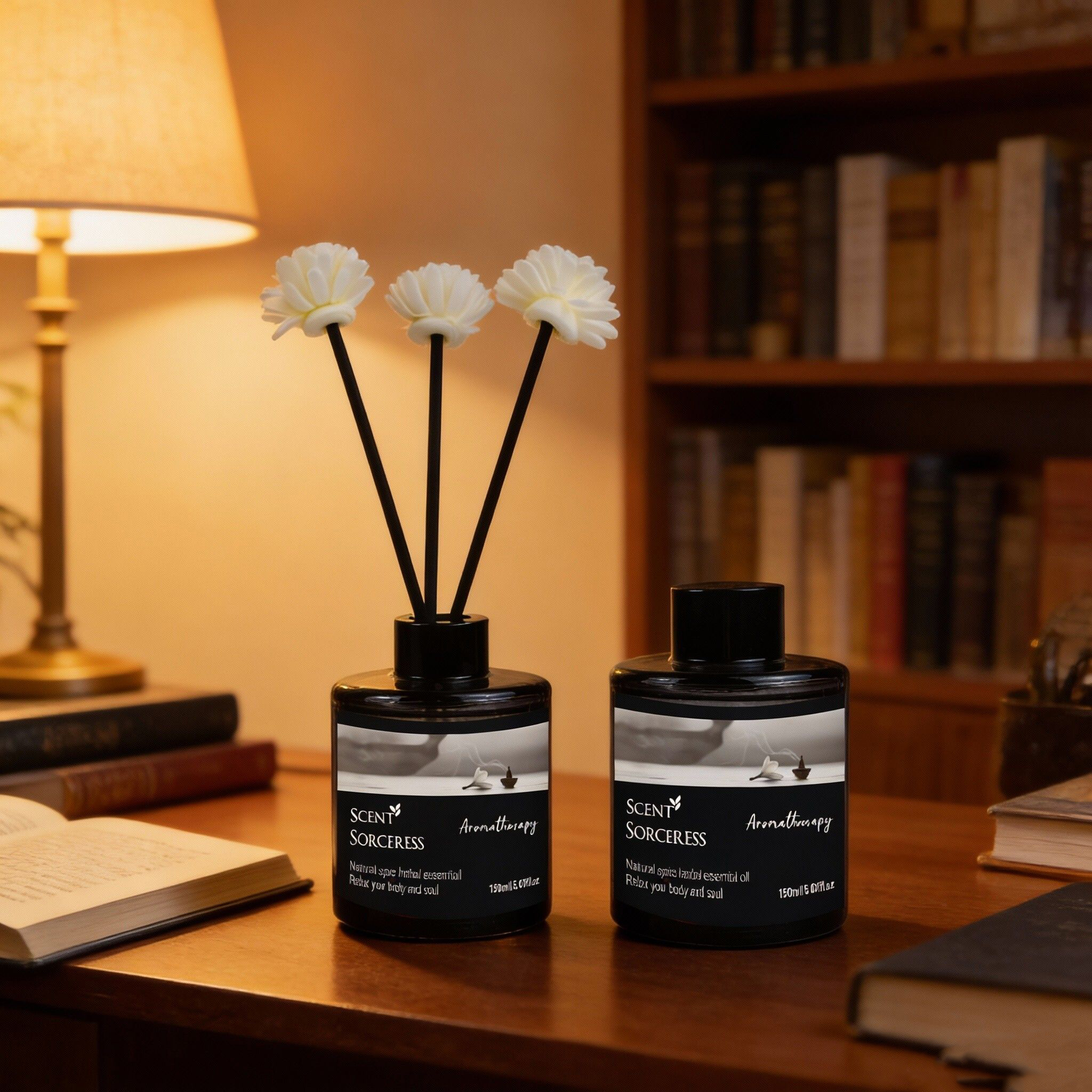 150ml Rattan Reed Diffuser Set - Home Fragrance Jasmine Diffuser recensione e prezzo