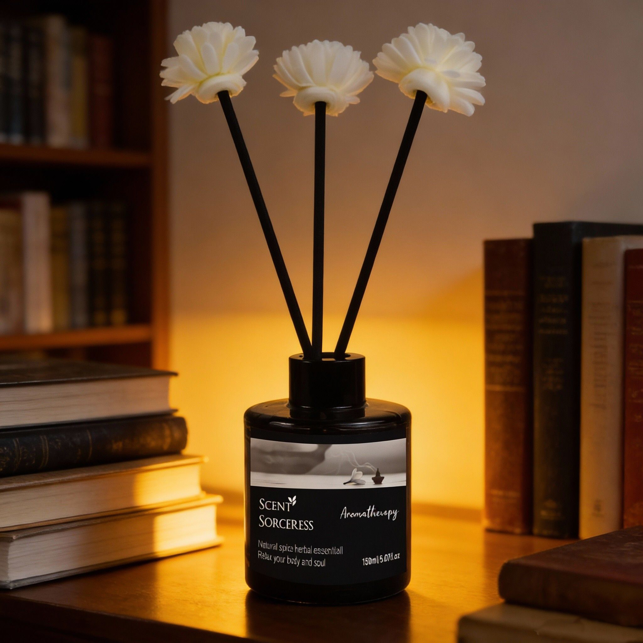 150ml Rattan Reed Diffuser Set - Home Fragrance Jasmine Diffuser recensione e prezzo
