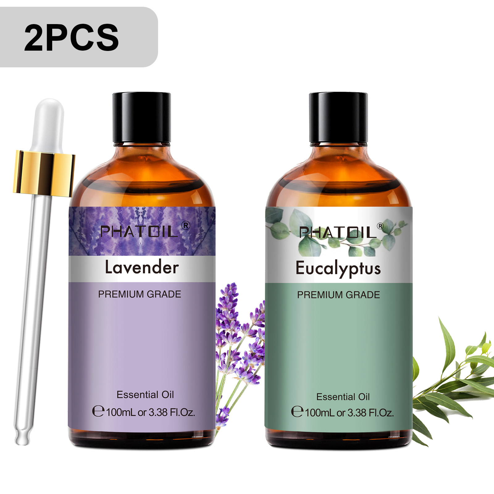 PHATOIL 2pcs/1pcs Lavender Aro - Home Fragrance Eucalyptus recensione e prezzo