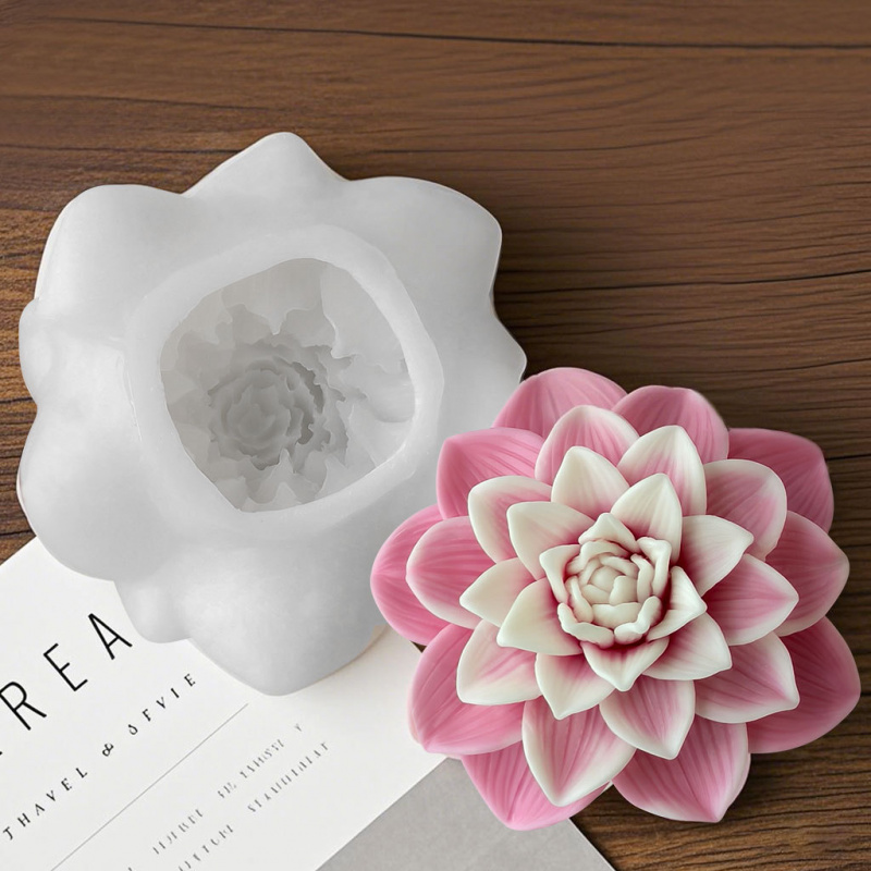 4pcs Romantic 3D Rose Mold: El - Home Fragrance Luxury recensione e prezzo