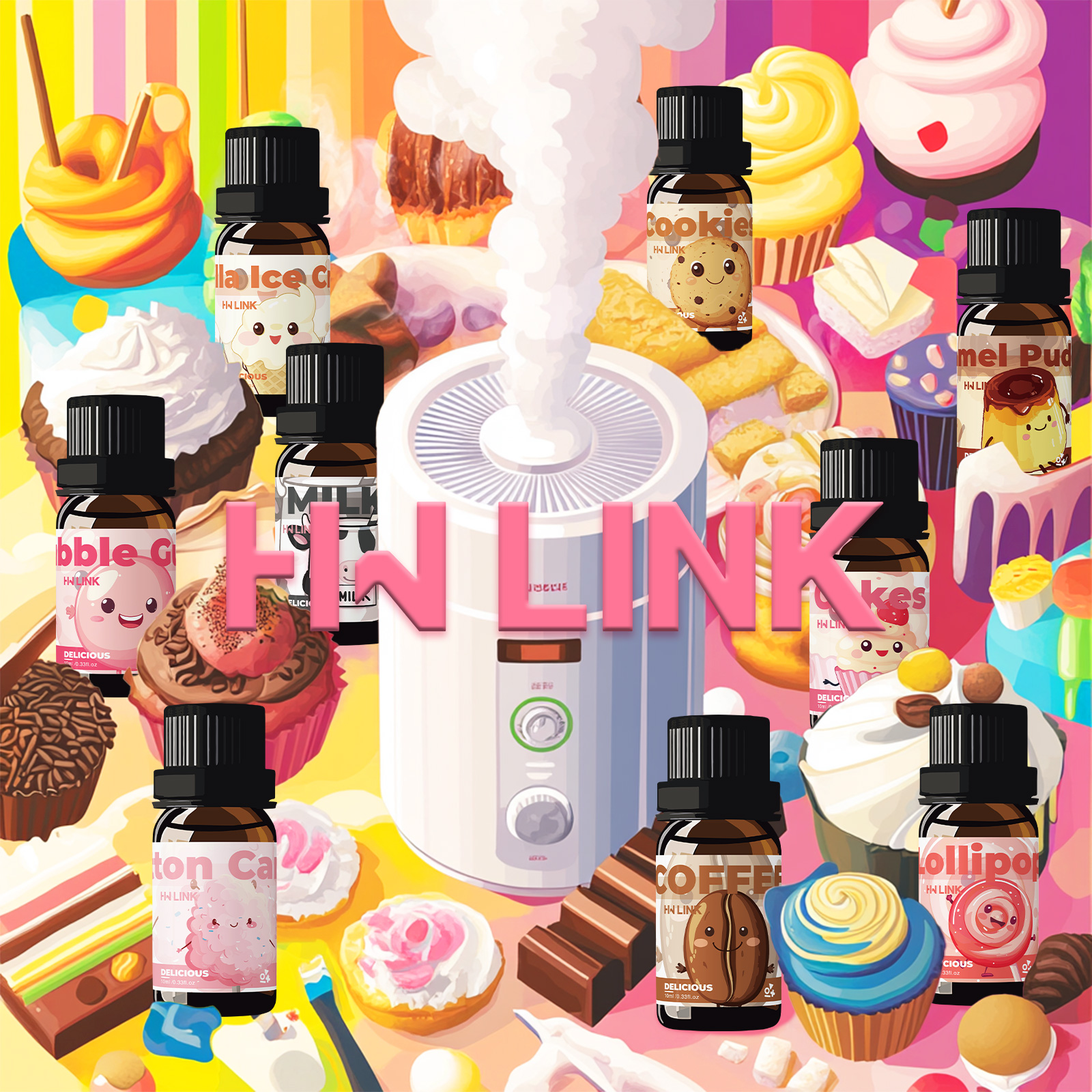2pc Delicious Essential Oils f - Home Fragrance Oil Diffuser recensione e prezzo