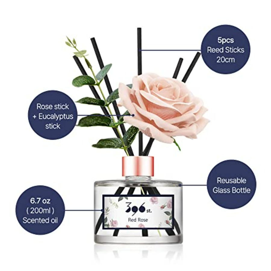 Rose Flower Reed Diffuser,,200 - Reed Diffuser Set recensione e prezzo