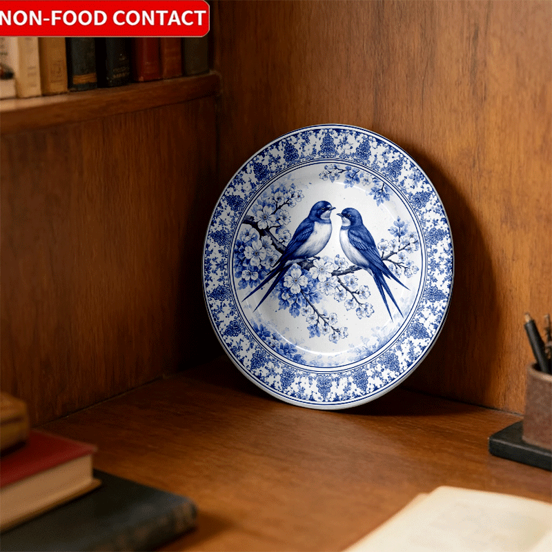 Decorative Plate with Blue-and - Home Fragrance Jasmine recensione e prezzo