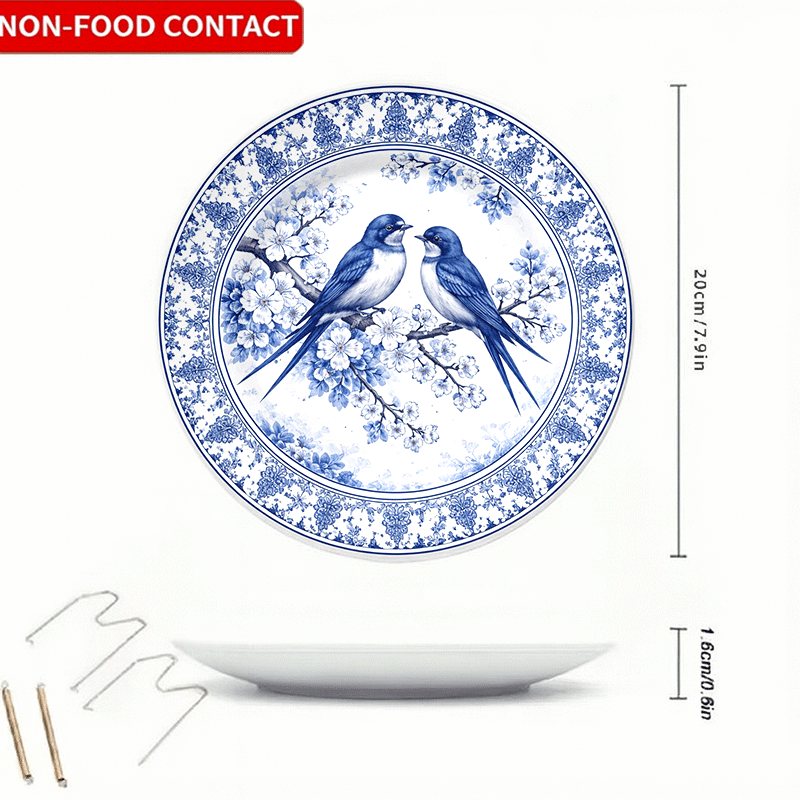 Decorative Plate with Blue-and - Home Fragrance Jasmine recensione e prezzo
