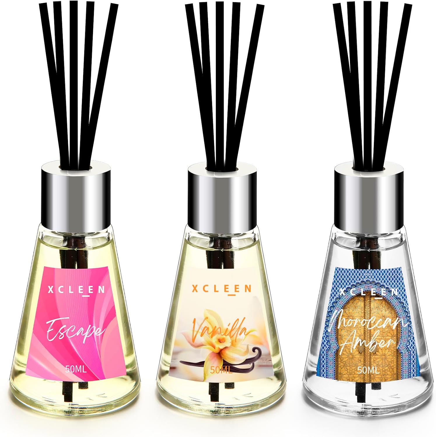 3 Pack Reed Diffuser, Scented  - Home Fragrance No 3 recensione e prezzo