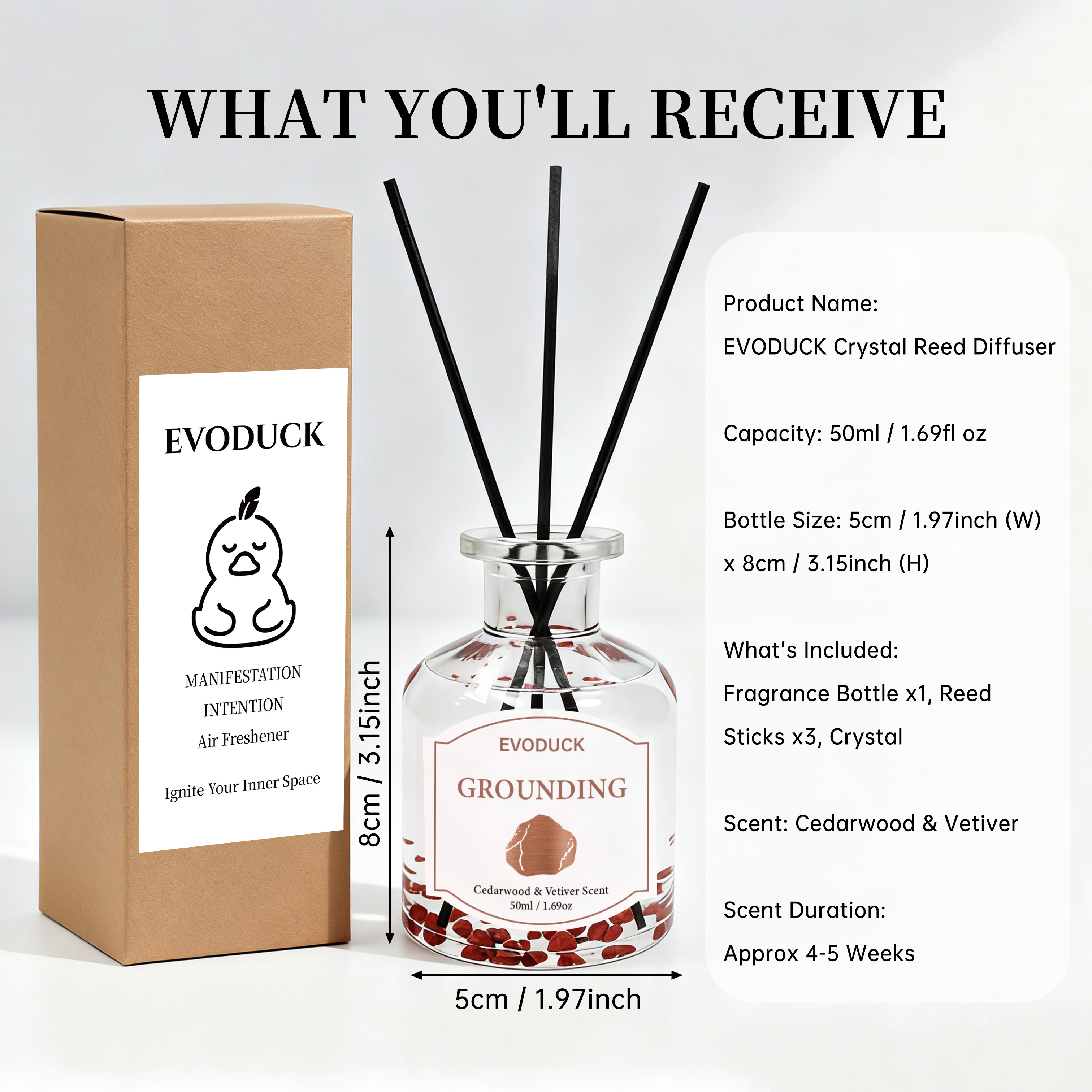 Reed Diffuser 50ml Aromatherap - Reed Diffuser Set recensione e prezzo