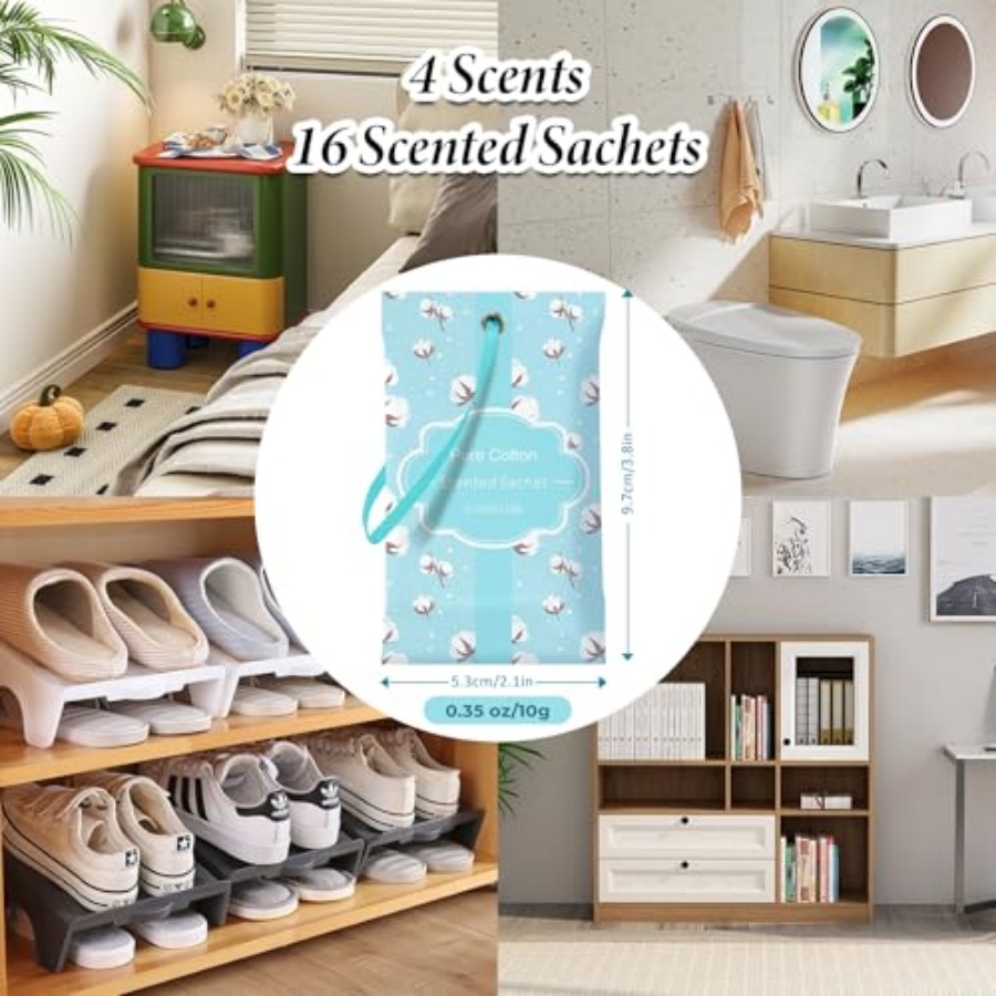 Sachets for Drawers and Closet - Home Fragrance Eucalyptus recensione e prezzo